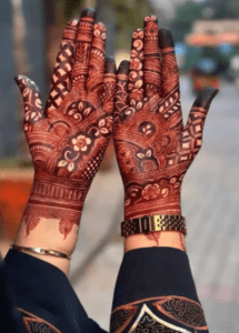 Designer Front Mehendi